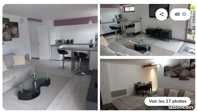 Appartement 1 pièce 50 m² · à Ecquevilly · 50 m² · 800 €/mois