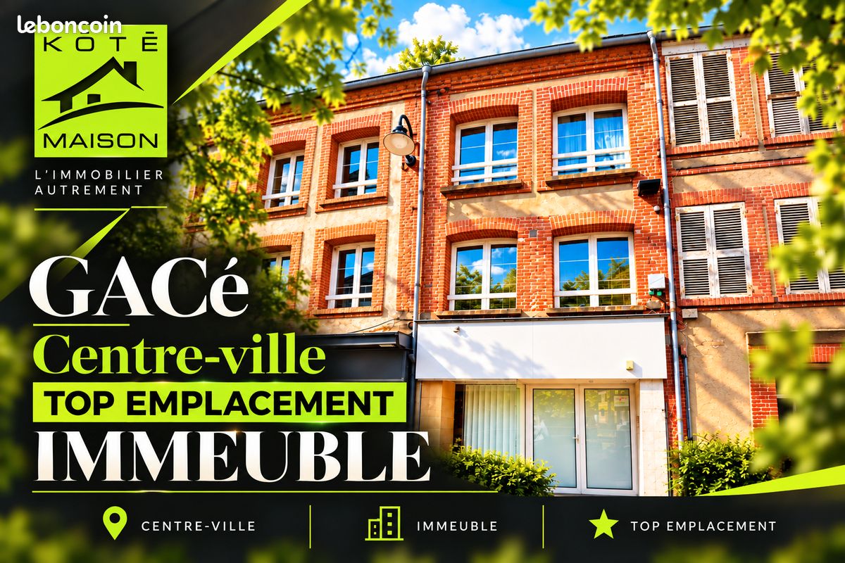 Immeuble 4 pièces 111 m² · à Gacé · 111 m² · 85 500 €
