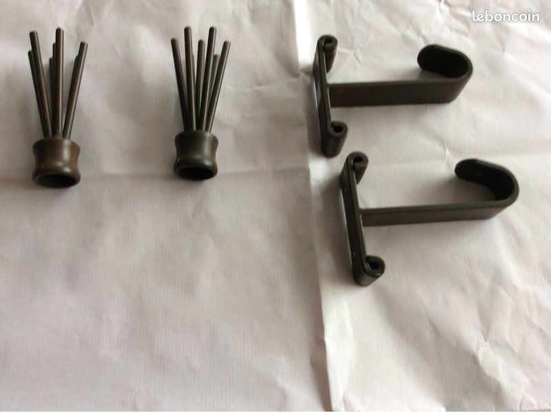 Embouts et supports tringle à rideau (image 1)
