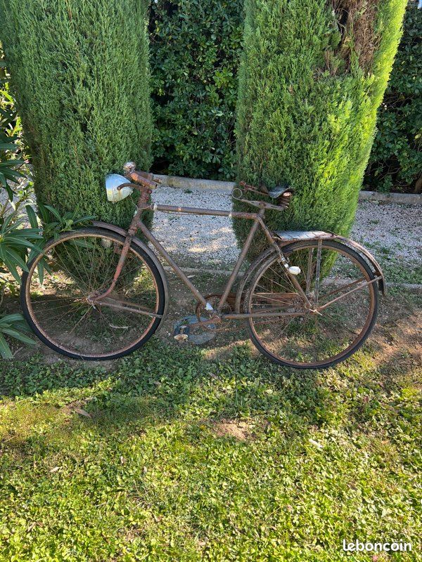 Cadre De Vélo De Ville THE0 – Ancien 1930/40 – Rare – Vintage Français