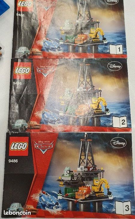 Lego Cars 9486 Oil Rig Escape Jeux Jouets