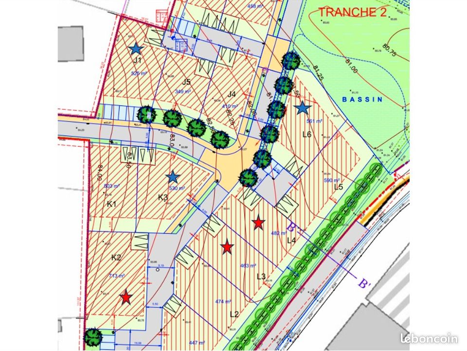 Terrain 590 m² Meslay Du Maine · à Meslay-du-Maine · 28 910 €
