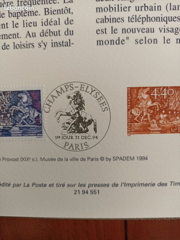 Document Philatélique 1er Jour COMITÉ INTERNATIONAL OLYMPIQUE