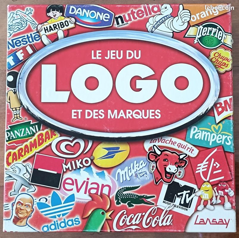 Lansay – Logo To GO – Jeu De Logos Et Marques – Quiz, Défis, Battle – Dé Inclus – 2 à 6 Joueurs – Dès 8 Ans – Format Compact Voyage