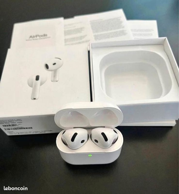 AirPods 3 avec boîtier de charge Lightning état neuf (image 1)