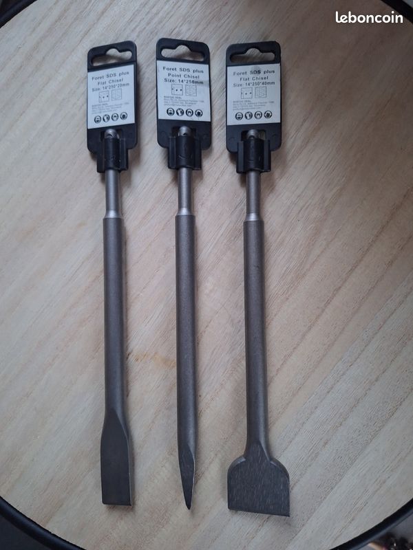 OUTIL ANCIEN LOT 11 pièces burins chasse pierres 6 PANS EUR 20,00 - PicClick FR