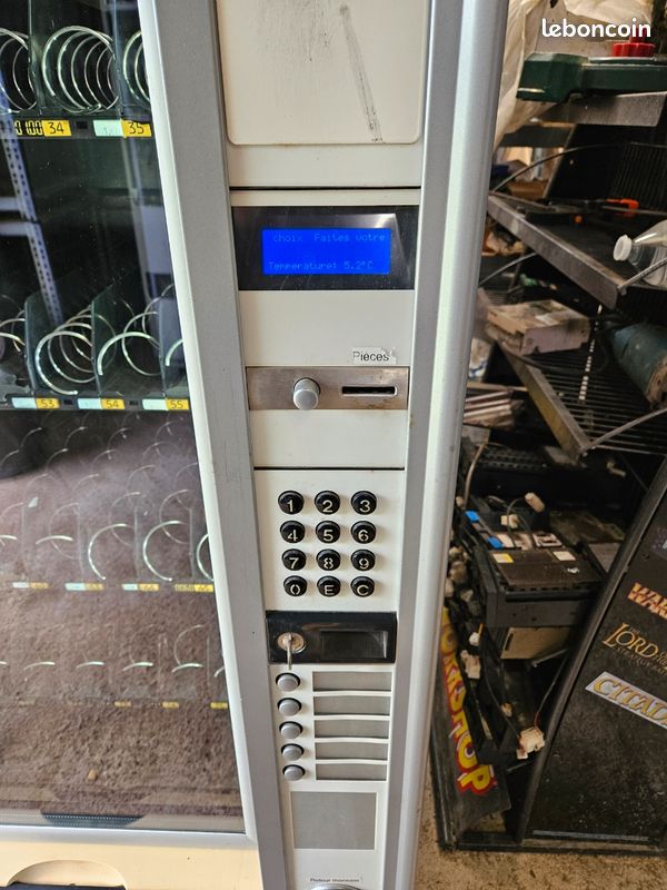 Distributeur automatique réfrigéré Necta Snakky Max – Bon état de fonctionnement (image 3)