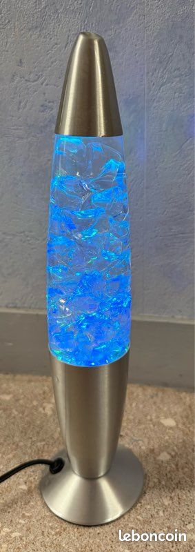 Lampe effet glaçon conique multicolore (image 3)