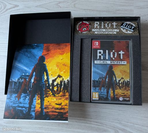 Jeu Wii 'Chicken Riot' - Version PAL FR (Français/Néerlandais), Occasion En Bon état Général