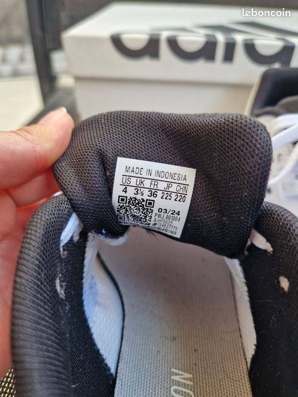👟 Baskets de running Adidas Duramo 10 - Taille 36 (image 7)