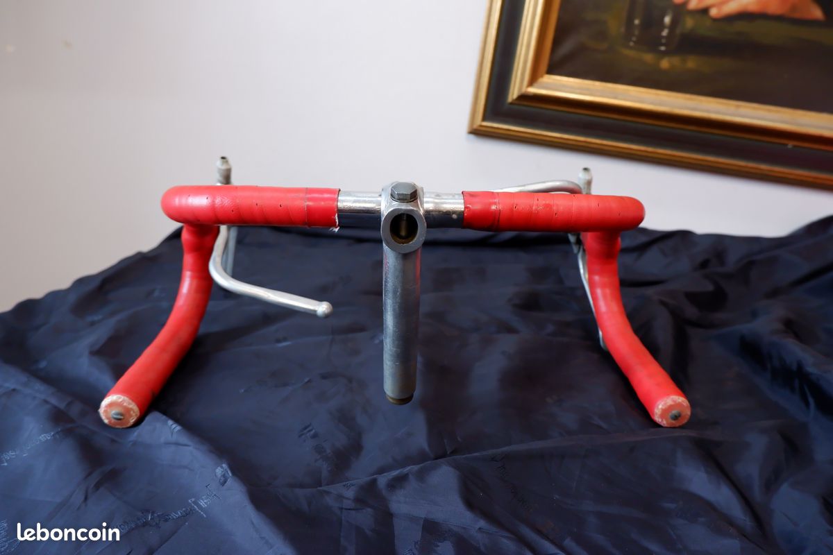 Guidon Et Potence Alu Philippe Atax – Pour Vélo Course Vintage, Made In France