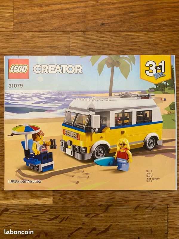 Lego City Lego Creator Sunshine Surfer Van Tesco Lego Le Van Des
