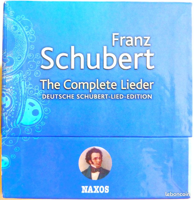 Coffret 38 CD : Intégrale des lieder de SCHUBERT sous la direction de Ulrich Eisenlohr / NAXOS / Musique classique / Chant (image 12)