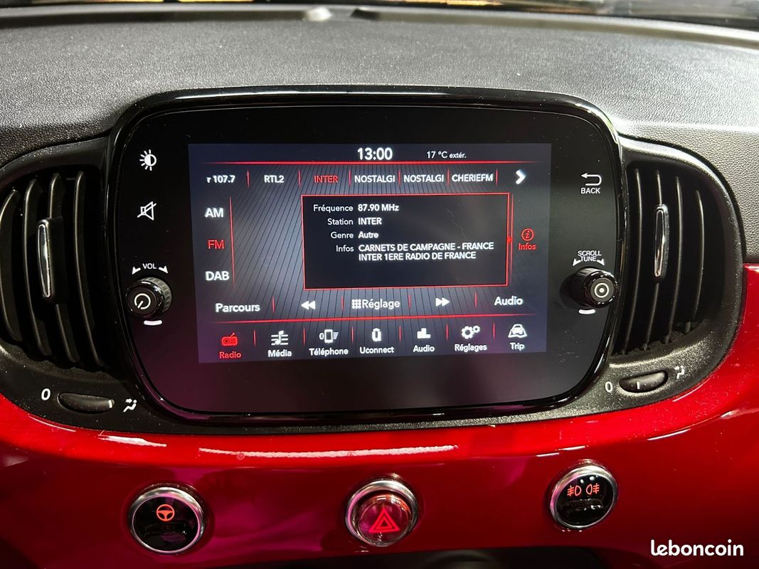 FIAT 500 MY22 1.0 70 ch Hybride BSG S/S (RED) - SUIVIE CHEZ FIAT (image 18)