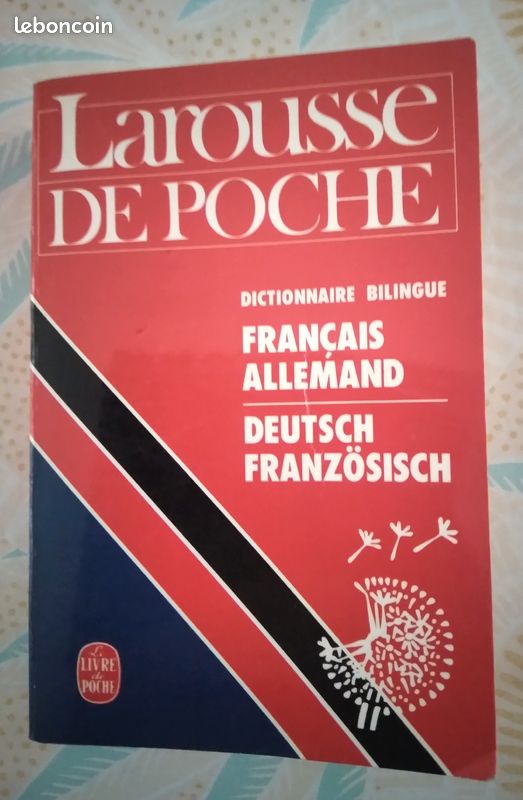 Dictionnaire LAROUSSE allemand (image 1)