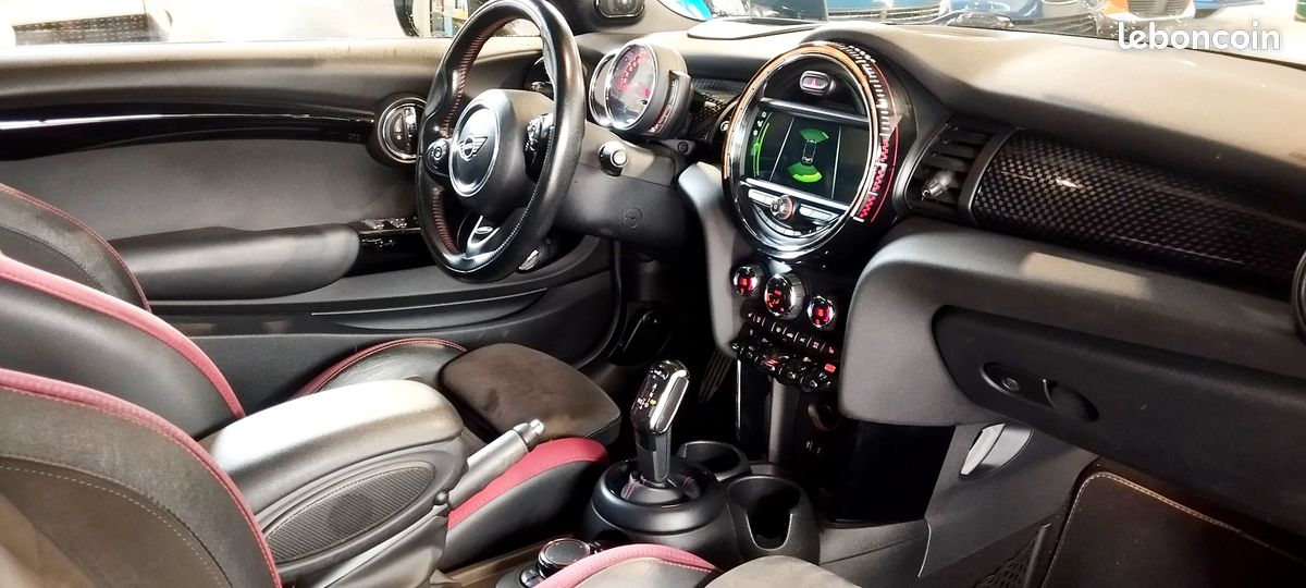Mini cooper cabriolet (3) john cooper works 231cv finition pro bva8 etat exceptionnel entretien a jour garantie 6 mois (image 8)