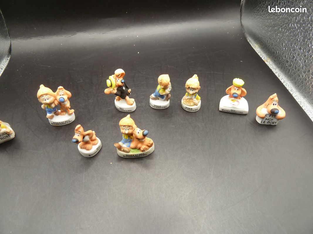 Lot de 9 feves boule et bill mates - ref perso d8 (image 10)