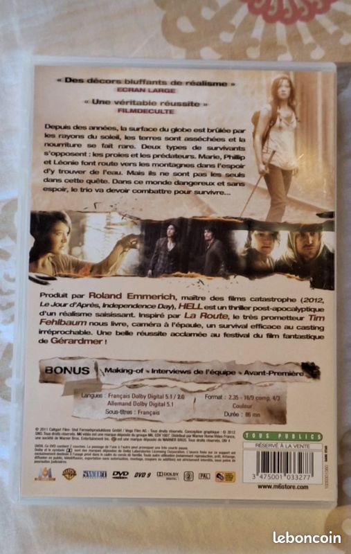 Dvd "Hell" (image 2)
