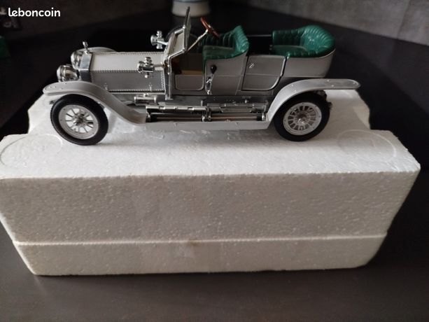 Modèle Réduit Franklin Mint Rolls-Royce Silver Ghost Tourer 1925 échelle 1/24 - Occasion Parfait état