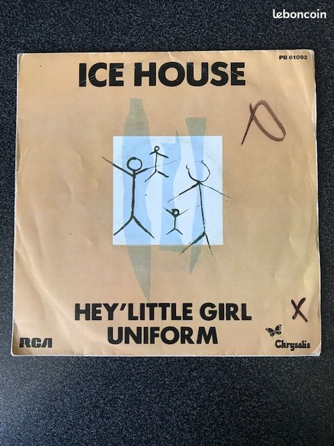 Ice House - Hey little girl (Vinyle 45T) (image 1)