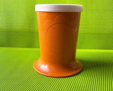 Bol Doseur En Verre TUPPERWARE Vintage – Très Bon état