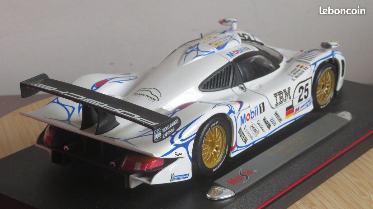 PORSCHE 911 GT1 98 ZARSPEED RACING 1/18 MAISTO BOITE D'ORIGINE - Boutique Loisir et Collection