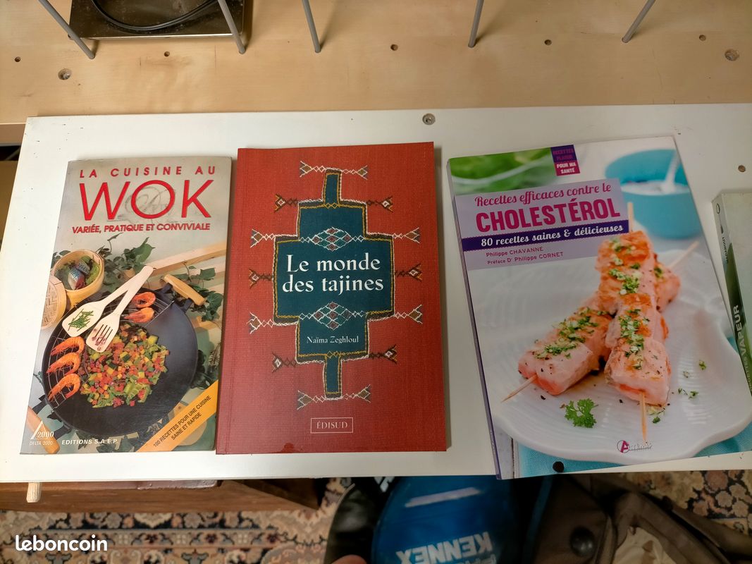 Lot de 5 livres de cuisine (image 1)
