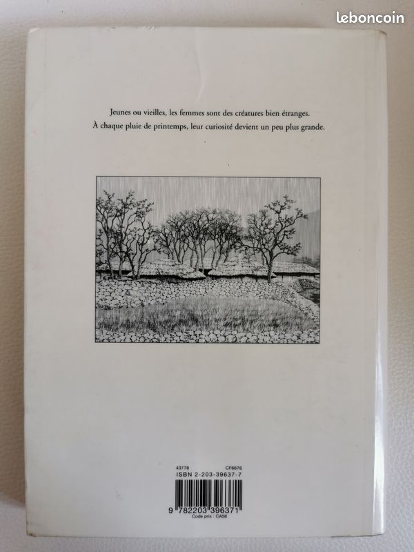 Histoire Couleur Terre Tome 1 BD Manga - ancien exemplaire de bibliothèque (image 2)
