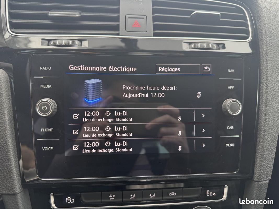 VOLKSWAGEN GOLF GTE Hybride Rechargeable 1.4 TSI 204 DSG6 GTE (image 22)
