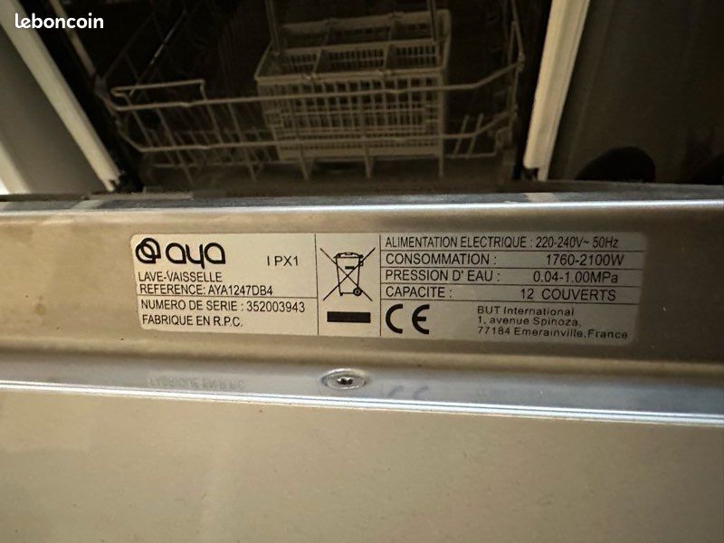 Lave-vaisselle AYA 12 couverts (image 5)