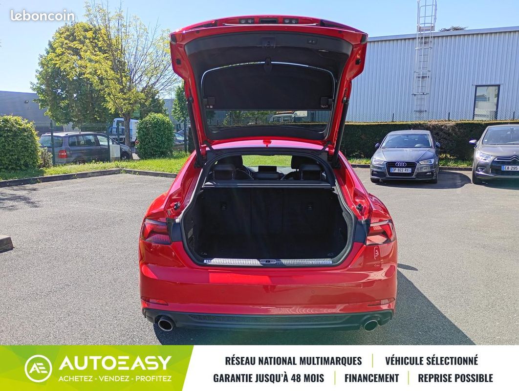 Audi A5 SPORTBACK Quattro S-Line 2.0 TFSI - 252 ch - S-Tronic + Attelage Électrique (image 18)