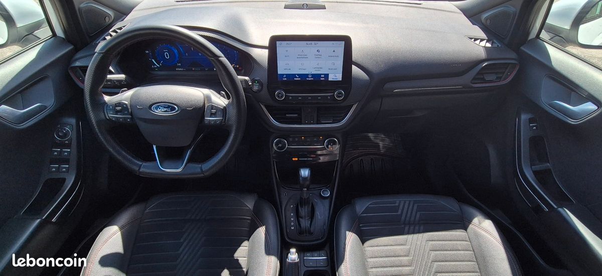 FORD PUMA 1.0 ECOBOOST 125 CH HYBRID MHEV ST-LINE DCT BVA + CAMERA DE RECUL + GARANTIE CONSTRUCTEUr 07/2028 (image 9)