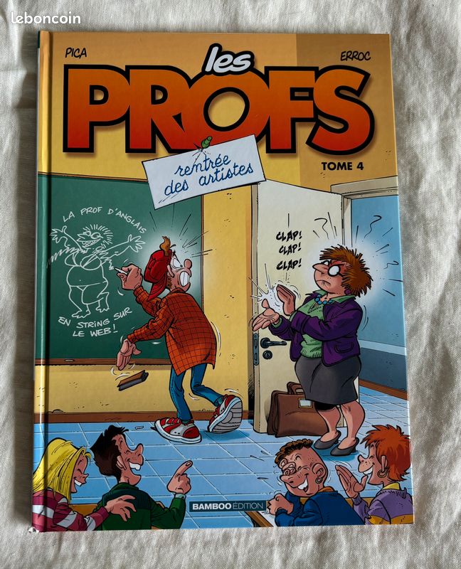 Lot 7 BD LES PROFS tome 4, 5, 23, 24, 25, 26 et Les PROFS refont l’histoire EN TRES TRES BON ETAT COMME NEUF à retirer sur Petit Havre (image 1)