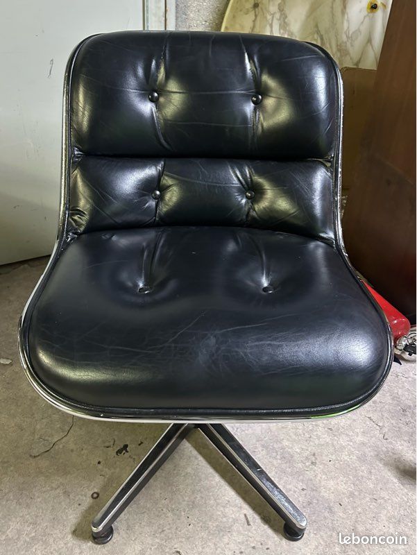 Chauffeuse Pollock vintage édition Knoll (image 1)