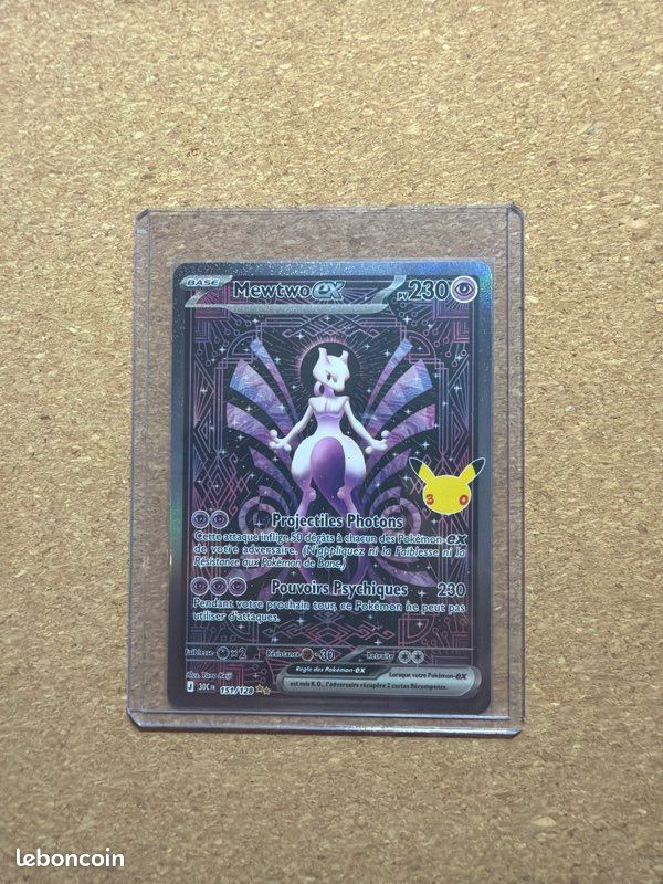 Mewtwo ex 30 ans (image 1)