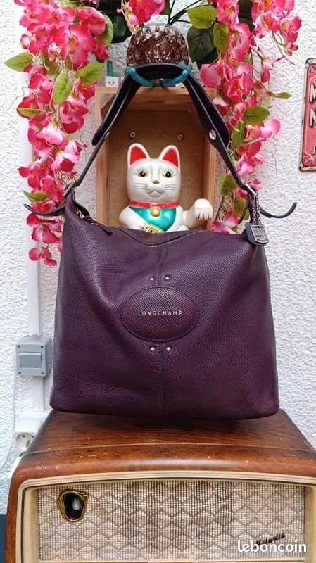 Magnifique et authentique sac 👜 Longchamp modèle Quadri en cuir