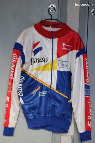 Veste Cycliste Nalini Banesto Hiver - Vintage Années 90 - Campagnolo - Taille 5