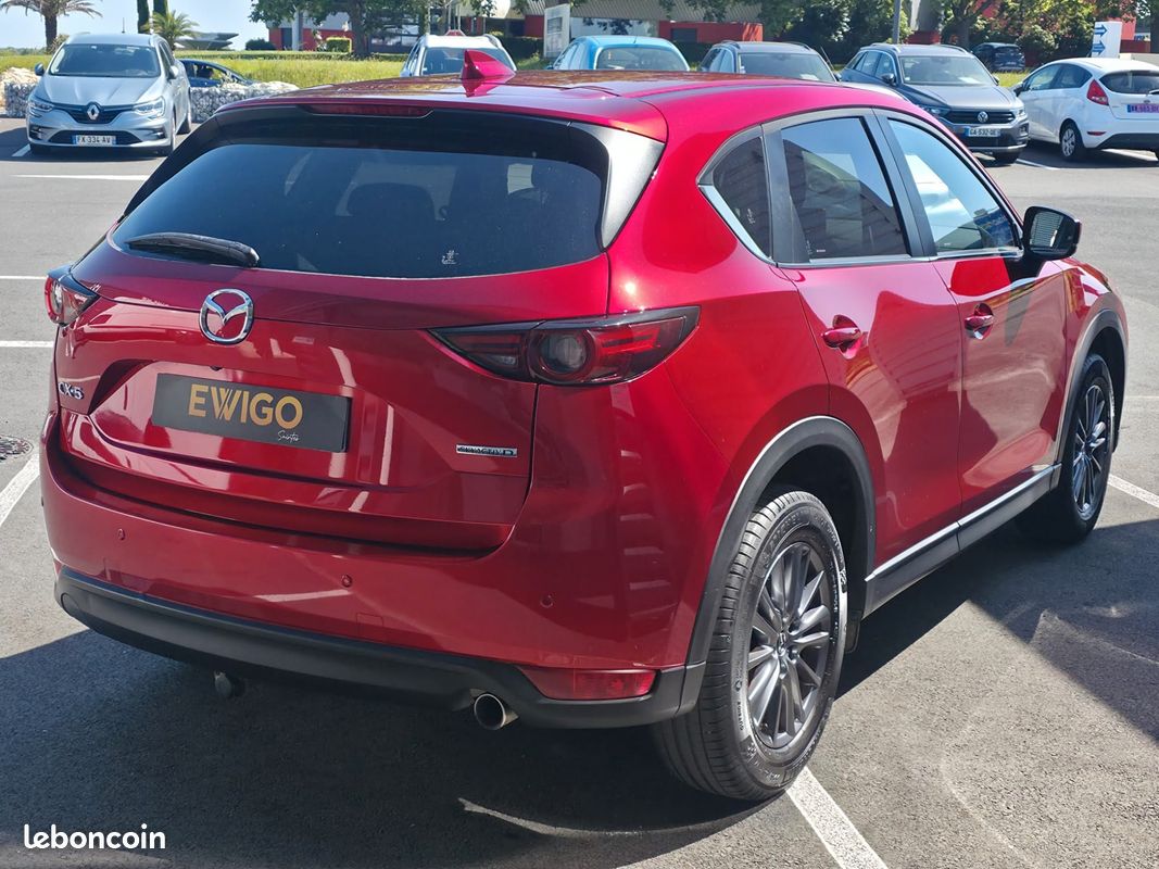 MAZDA CX-5 2.2 SKYACTIV-D 150 DYNAMIQUE 2WD / ATTELAGE / CAMERA 360 / CARPLAY / SIEGES ET VOLANT CHAUFFANTs (image 2)