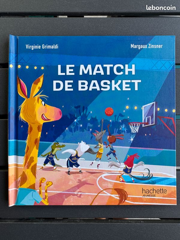 Livre neuf Le match de basket Hachette Jeunesse (image 1)