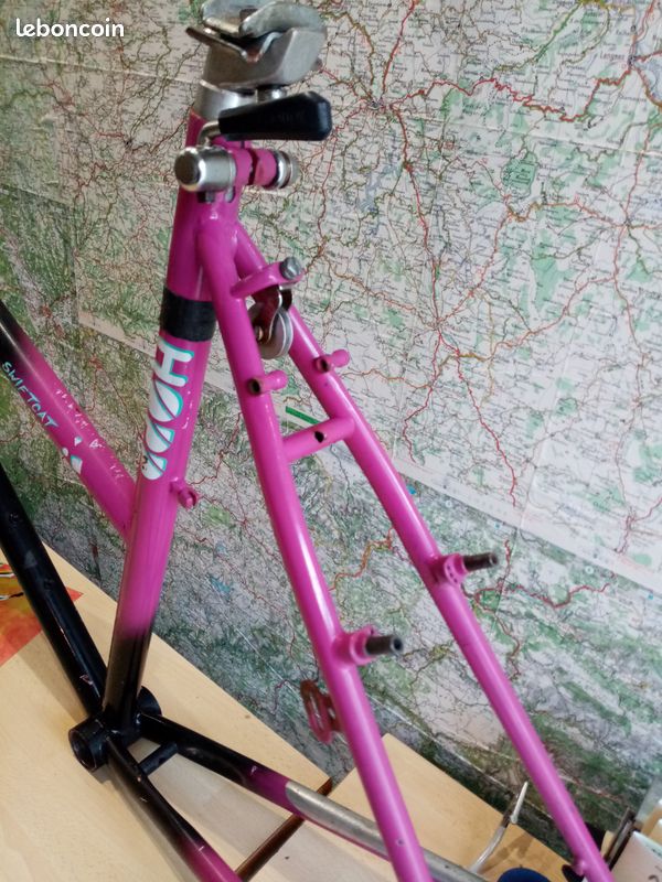 Cadre Vélo Route Tange Chrome Moly – Taille 59.5 Cm, Pattes De Fixation – Neuf Ancien Stock (NOS)