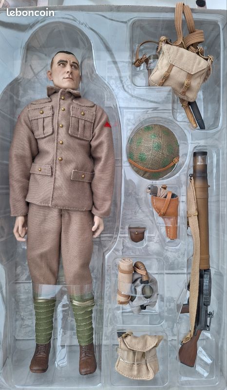 Figurine Soldat Anglais WW1 - Grande Taille - Fer - Rossignol Faivre - Rare