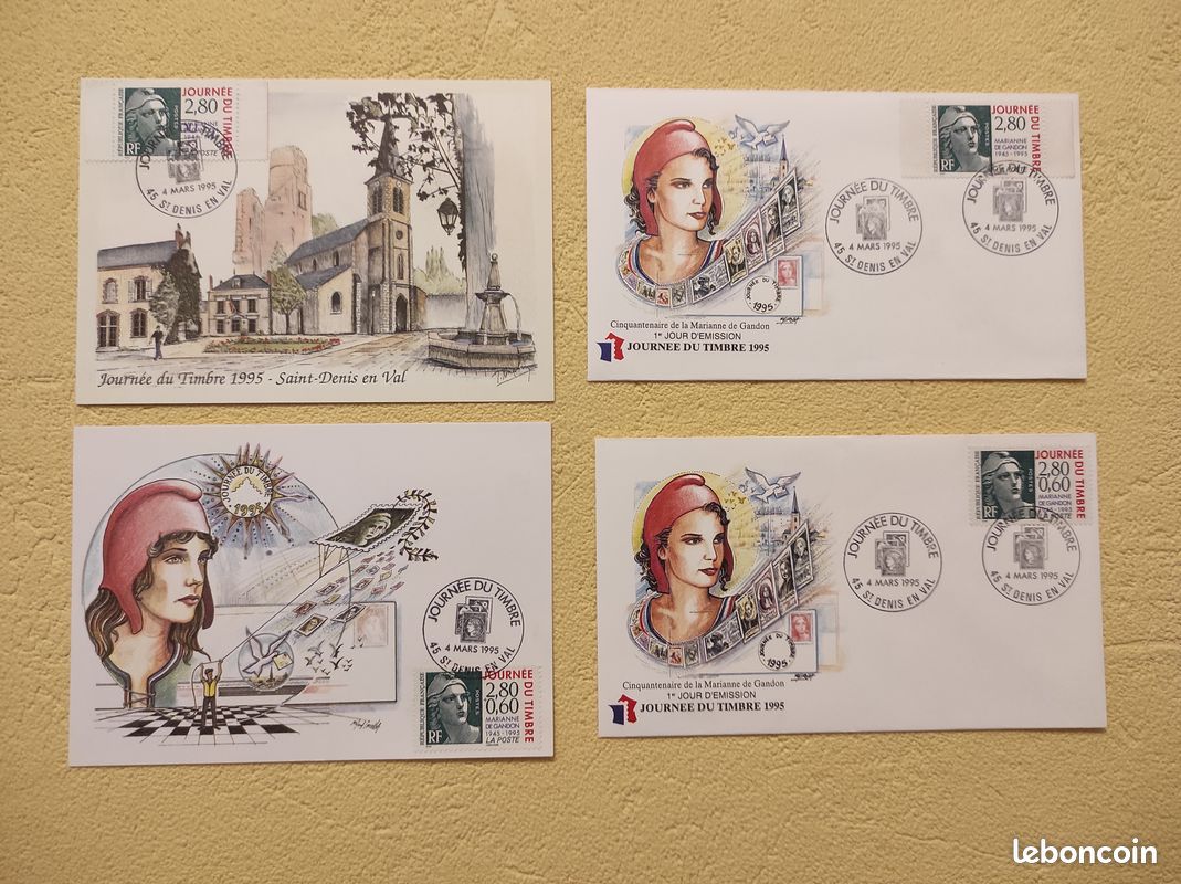 Entier postal 716B-CP1 3f50 Marianne de gandon - Collection