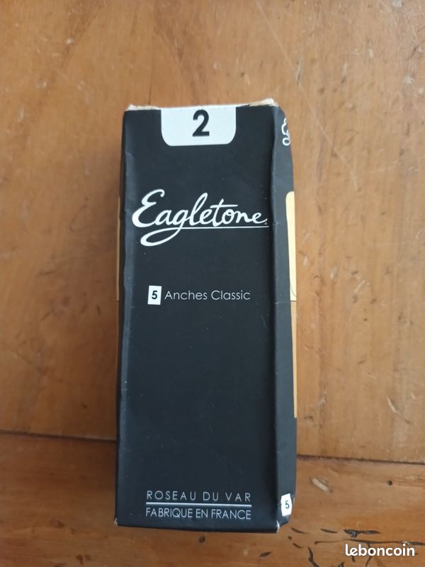5 Anches clarinette sib eagletone 2 made in france (image 1)
