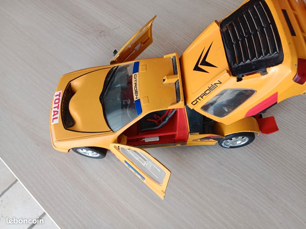 Solido réf 8503 - Citröen ZX rallye raid jaune n° 203 au 1/18