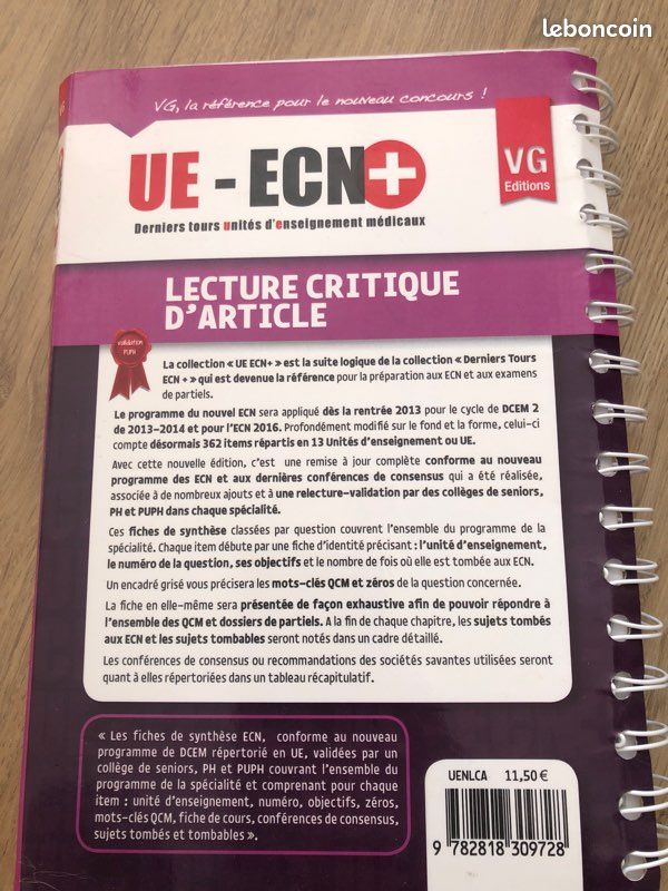 Lecture critique d’article UE-ECN+ (image 3)
