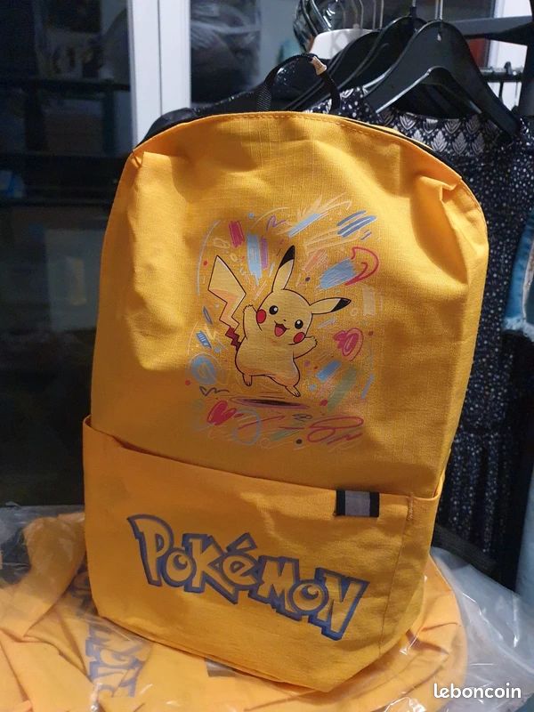 Sac à dos Pokemon jaune (image 1)