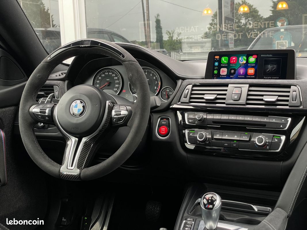 BMW M4 CS Coupé (F82) 3.0 460 cv DKG - Origine France - Suivi BMW - Affichage tête haute - CarPlay ... (image 17)