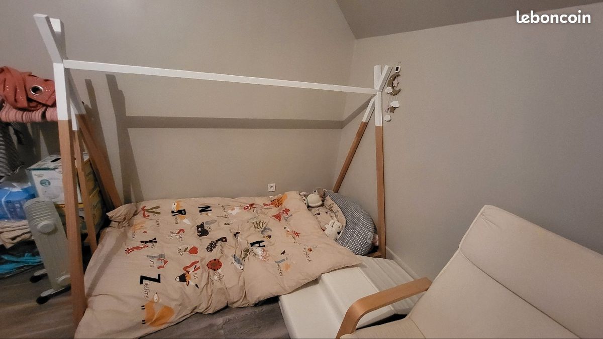 Lit enfant Tipi (image 1)