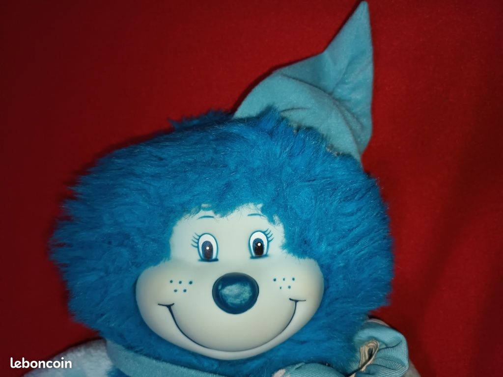 Peluche Rainbow Brite – Blondine Mattel 1983 (Vintage, état D’occasion)