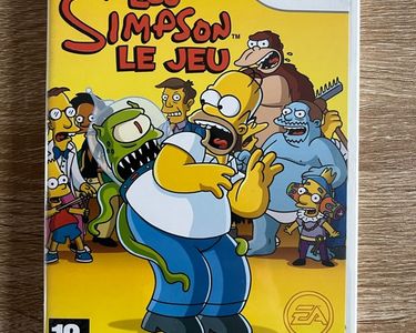 Les Simpson - Le Jeu Sur Nintendo Wii - Sans Notice - Occasion Bon état
